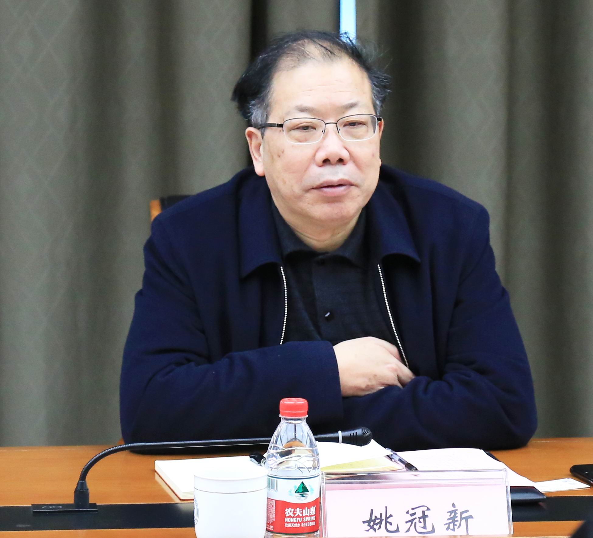 扬州大学党委书记姚冠新来校调研交流